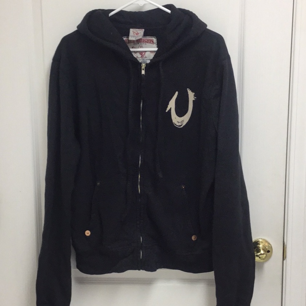 True religion brand jeans hoodie
